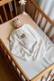 Ecru Plush Children's Baby Blanket Wearable Winter Wesoft Baby Romper Blanket with Panda Figure - 3