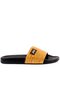 Special Production - Mustard Color Inside, Croco Patterned Leather Outside Men's Slippers 110-655-8801m