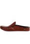 - Tan Leather Men's House Slippers 110-547-X - 3