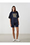 Lcw Vision Crew Neck Printed Oversize Women's T-Shirt - 2