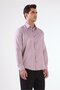 Men's Slim Fit Long Sleeve Lilac Shirt - 2