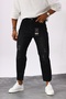 Boyfriend Men's Black Jeans with Ripped Detail