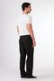 Men's Regular Fit Black Trousers - 3