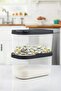 7.5 Liter Food and Legume Storage Container - Sliding Lid, Detergent Tablet Storage Box - 4