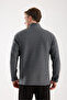 Men's Half Zipper Fleece Sweatshirt - 7