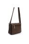 Coffee - Coffee Plain Women's Crossbody Bag Sp784 - 4