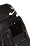 Leather Crossbody Bag Chest Bag Multi-Compartment Single Arm Shoulder Bag Bodybag with Headphone Outlet - 8