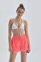 Fuchsia Micro Swim Shorts with Elastic Waist