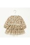 Baby Fou Floral Print Robe Dress