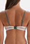 إكرو زهرة التطريز مفصلة غير مبطنة Underwire الصدرية - 3