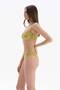 Pistachio Green Strapless Bikini Top - 3