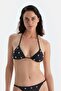 Siyah Üçgen Küçük Bikini Üst