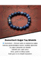 Dumortierite Natural Stone Bracelet - 10mm