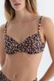 Multicolor Kaplı Bikini Üst - 5