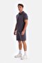 Smoked Polo Collar Short Sleeve Modal Pique T-Shirt - 3