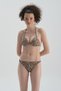 Tile - Turquoise Lace-Up - Bikini Bottom - 4