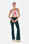Dark Green Active Dark Double-Sided Sports Bra - 7