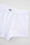 White Boy's Combed Cotton 2-Piece Boxer - 4