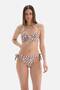 Brown - Ecru Thick Lace Bikini Bottom