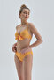 Yellow Half Padded Underwire Bikini Top - 3