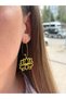 Steel Colorless Invoiced Reis Le Sanat Women's Earrings - 3