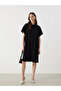 Lcw Comfort Plain Oversize Women's Shirt Dress - 2