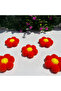 Pompom-Daisy-Flower-Souvenir-Set of 10 Decorative Handmade Flower - 6