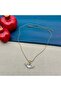 Steel Pearl Butterfly Necklace - 6