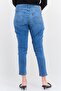 Women Skinny Fit Washed Stretchable Jeans, Blue - 3
