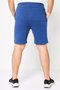 Men Brand Logo Basic Shorts, Navy - 4