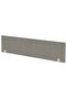 180x40 Acoustic Desk Privacy Divider Panel - Modern Grey Noise Reducing Partition