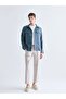 Southblue Petrol Regular Fit 100% Linen Men's Jacket - 2