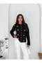 Soft Textured Pearl Detailed Buttoned Cardigan - 2