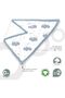 Organic Muslin Bibs. Bpa Free. Washable. Super Soft Material. Absorbant. Pack Of 2 - 3
