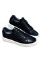White Flat Sole Sneakers Model Genuine Leather Daily Casual Men's Shoes - 2