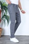 Men's Gray Regular Fit Jeans - 2
