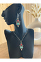 Ethnic Style Motif Retro Necklace Earring Set