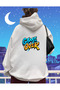 سويت شيرت أبيض مطبوع للجنسين من Game Over