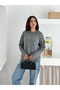 Soft Textured Hair Braided Sweater - 3