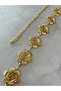Rose Figured Body & Waist & Dress & Pants & Skirt Chain Belt - 3