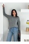 Soft Textured Hair Braided Sweater - 6