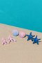 Handmade Summer Collection Sea Themed Earring Set – Starfish, Coral Branch, Seashell Design