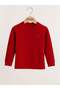 Children's Cotton Basic Half Stand Collar Long Sleeve T-Shirt - 3