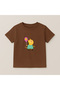 Pig Crew Neck 100% Cotton Printed Short Sleeve Children's and Teenage T-Shirt