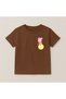 Pig Crew Neck 100% Cotton Printed Short Sleeve Children's and Teenage T-Shirt