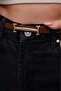 Thin Belt with Lock Buckle,Women's Belt,Jacket Belt,Pantalon Belt, - 2
