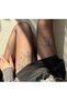 Butterfly Tattooed Pantyhose - 2