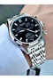 Functional Silver-Black Color 10 Atm Sapphire Glass Steel Cord Steel Case Men Wristwatch 1209.350Mr