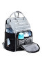 Waterproof, Stain-Proof, Erasable Fabric Classic Mother Baby Bag - 3
