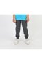 Unisex Underwear Elastic Waist Trousers with Elastic Without Printing Solid Gray Track Pants